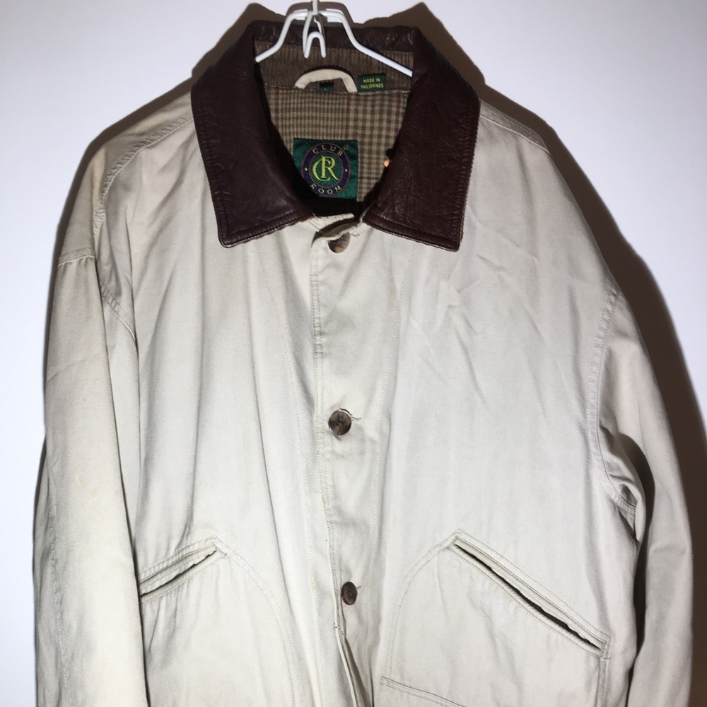 Club room jacket overcoat large